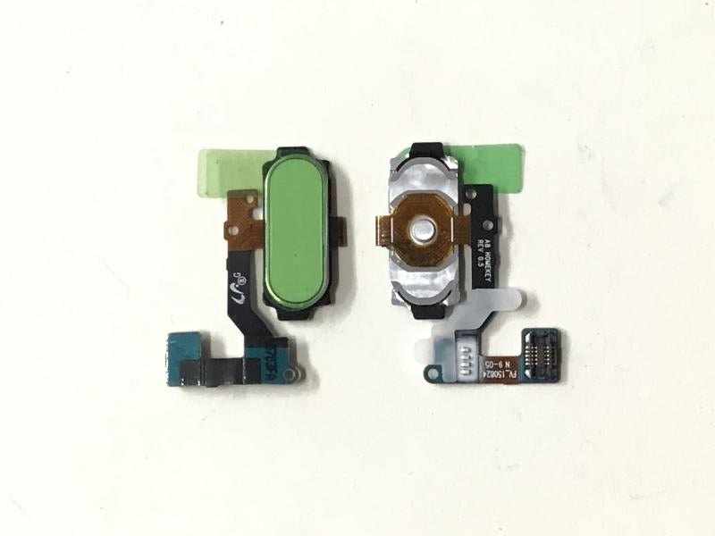 Flex Boton Home Sensor Huella Samsung Galaxy A8 A800 - Blanco