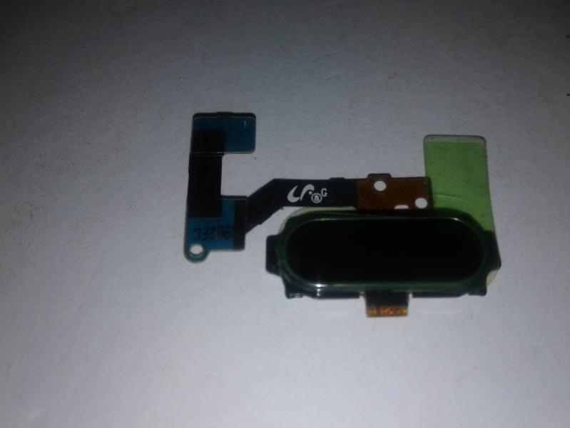 Flex Boton Home Sensor Huella Samsung Galaxy A8 A800 - Negro
