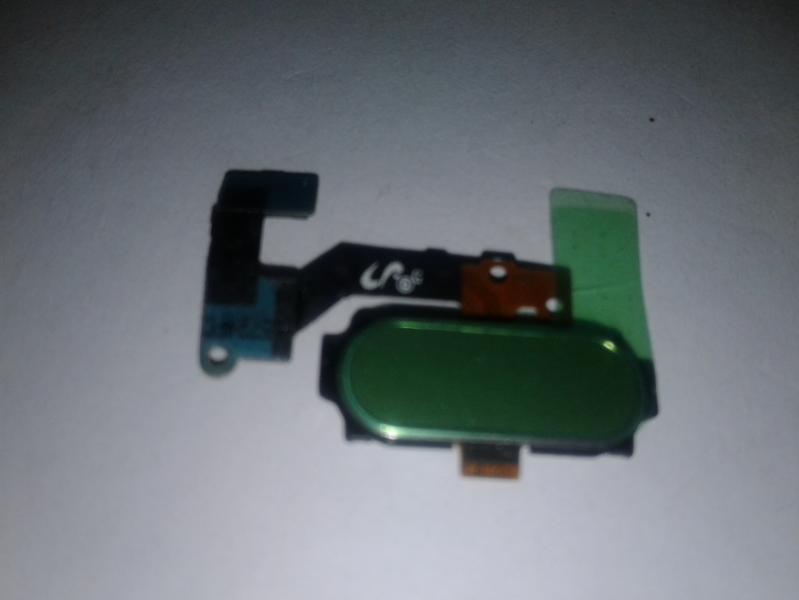 Flex Boton Home Sensor Huella Samsung Galaxy A8 A800 - Dorado