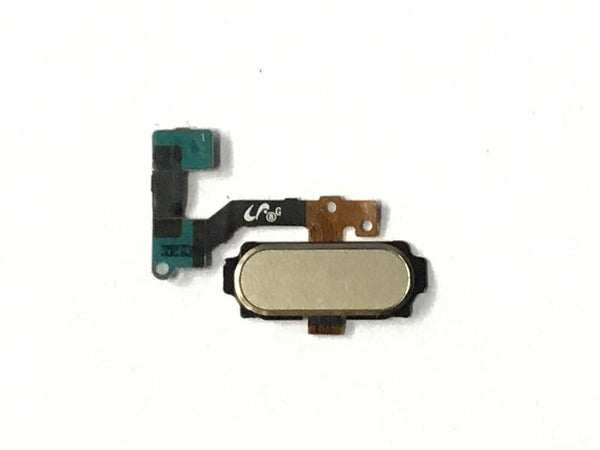 Flex Boton Home Sensor Huella Samsung Galaxy A8 A800 - Dorado