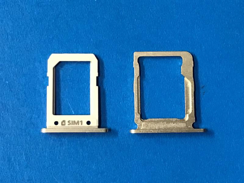 Juego Bandeja Dual Sim Micro Sd Samsung Galaxy A8 A800 - Dorada
