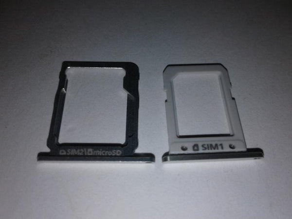 Juego Bandeja Dual Sim Micro Sd Samsung Galaxy A8 A800 - Plateada