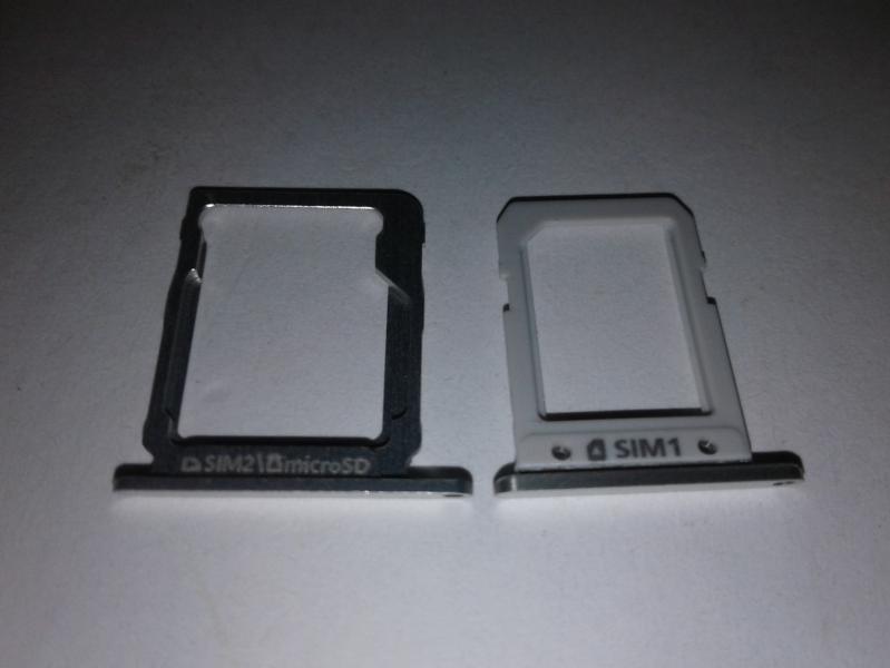 Juego Bandeja Dual Sim Micro Sd Samsung Galaxy A8 A800 - Plateada