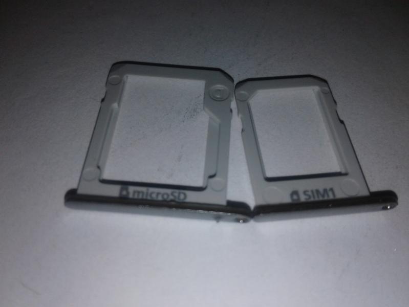 Juego Bandeja Dual Sim Micro Sd Samsung Galaxy E5 E500 E7 E700 - Gris