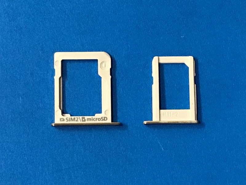 Juego Bandeja Dual Sim Micro Sd Samsung Galaxy E5 E500 E7 E700 - Gris