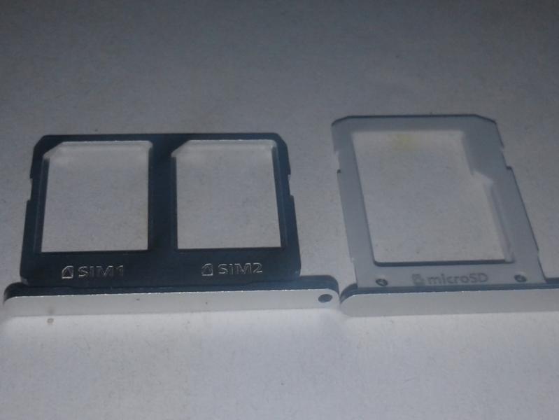 Juego Bandeja Dual Sim Micro Sd Samsung Galaxy A9 PRO (2016) A910 - Plateada