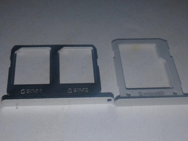 Juego Bandeja Dual Sim Micro Sd Samsung Galaxy A9 PRO (2016) A910 - Plateada