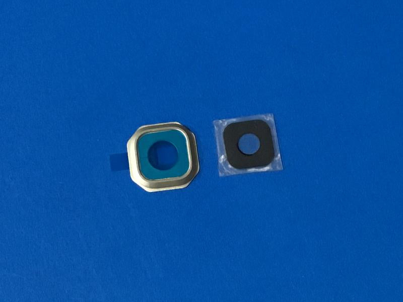 Lente Camara Samsung Galaxy A9 A900 - Plateado con Marco