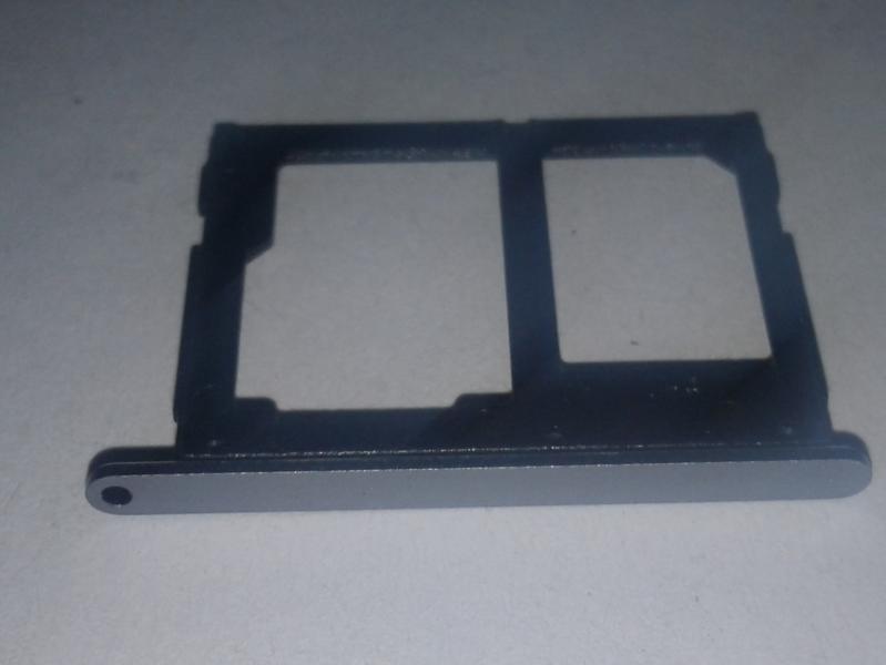 Bandeja Dual Sim Micro Sd Samsung Galaxy A5(2016)a510 A7(2016)a710 A9 A900 - Plateada