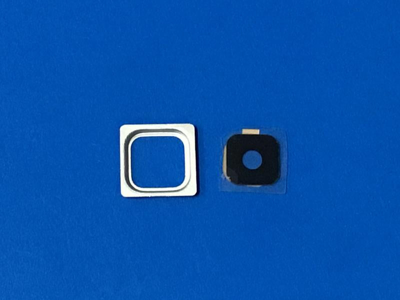 Lente Camara Samsung Galaxy S5 Mini G800 - Plateado con Marco