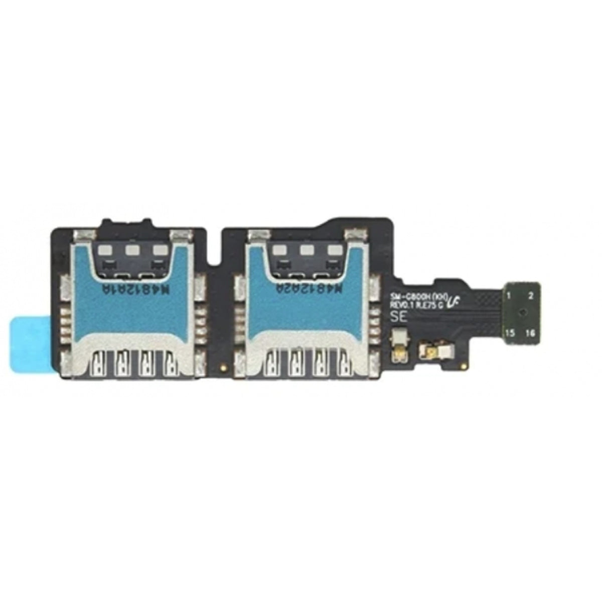 Flex Lector Sim Micro Sd Samsung Galaxy S5 Mini G800F Imagen principal del producto