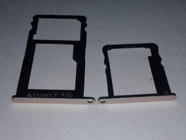 Juego Bandeja Dual Sim Micro Sd Huawei GR5 5X X5 - Plateada