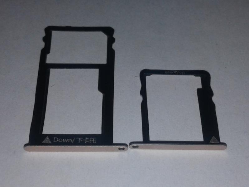 Juego Bandeja Dual Sim Micro Sd Huawei GR5 5X X5 - Dorada