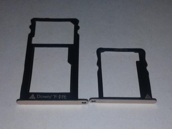 Juego Bandeja Dual Sim Micro Sd Huawei GR5 5X X5 - Dorada
