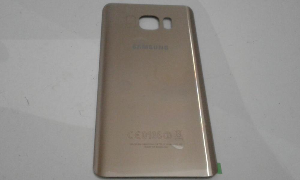 Tapa Samsung Galaxy Note 5 N920 - Dorada Sin Marco