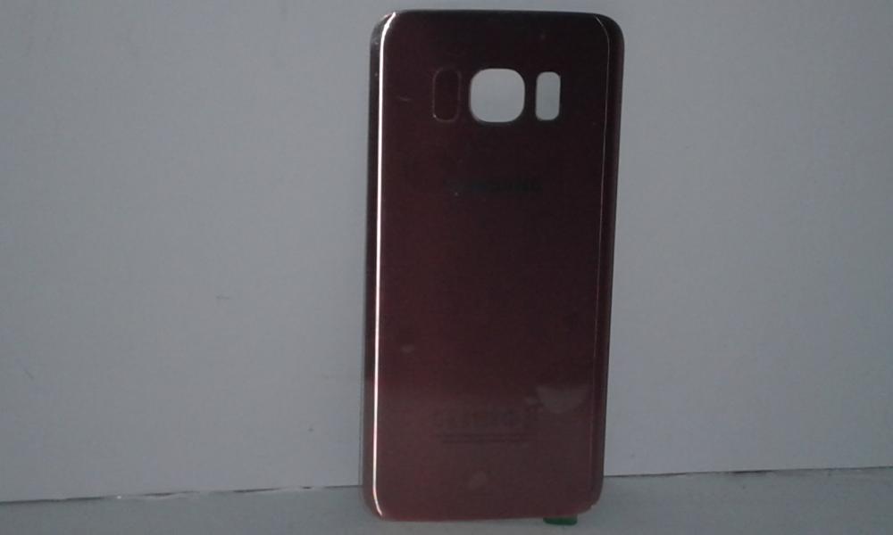 Tapa Samsung Galaxy S7 Edge G935 G935FD G935w8 G9350 - Rosada Metal Sin Marco