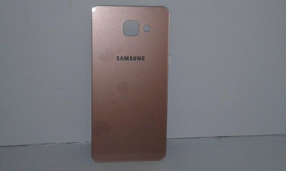 Tapa Samsung Galaxy A7 (2016) A710 - Rosada Metal Sin Marco