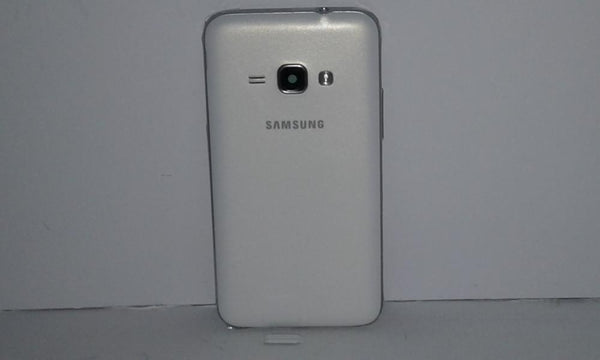 Tapa Samsung Galaxy J1 (2016) J120 - Blanca con Marco