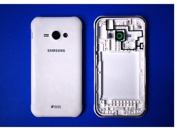 Tapa Samsung Galaxy J1 Ace J110 - Blanca con Marco