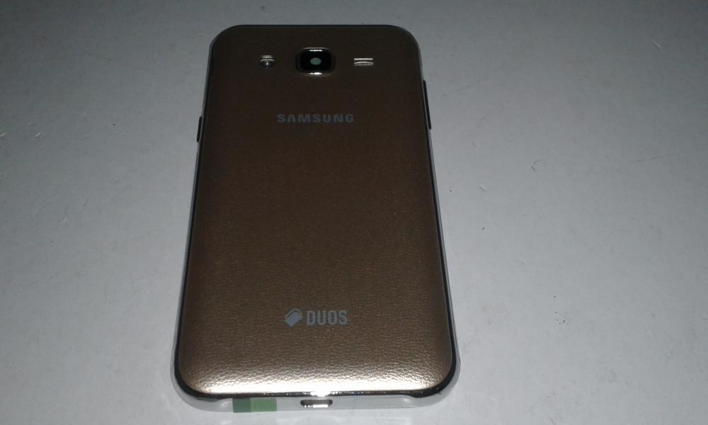 Tapa Samsung Galaxy J2 J200 - Dorada con Marco