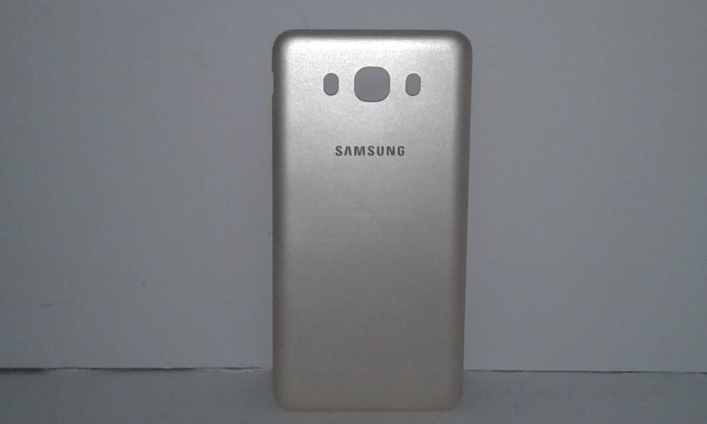 Tapa Samsung Galaxy J7 (2016) J710 - Dorada Sin Marco