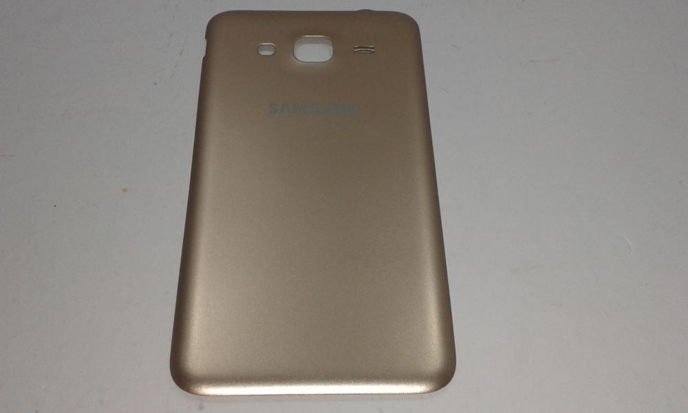 Tapa Samsung Galaxy J3 J300 - Dorada Sin Marco
