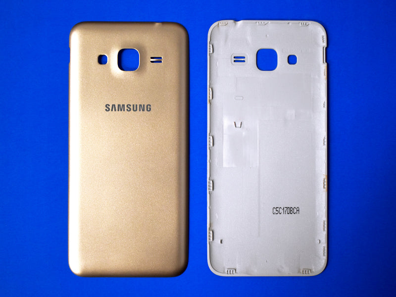 Tapa Samsung Galaxy J3 J300 - Dorada Sin Marco