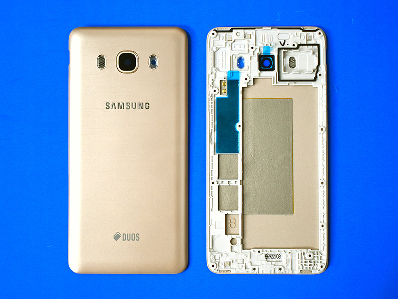 Tapa Samsung Galaxy J5 (2016) J510 - Dorada con Marco