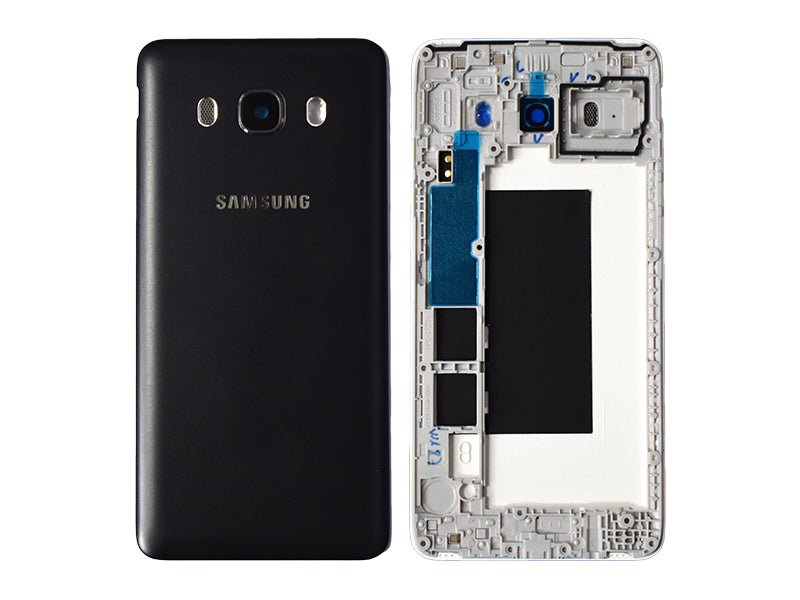 Tapa Samsung Galaxy J5 (2016) J510 - Negra con Marco
