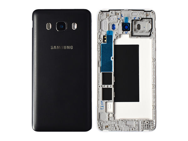 Tapa Samsung Galaxy J5 (2016) J510 - Negra con Marco