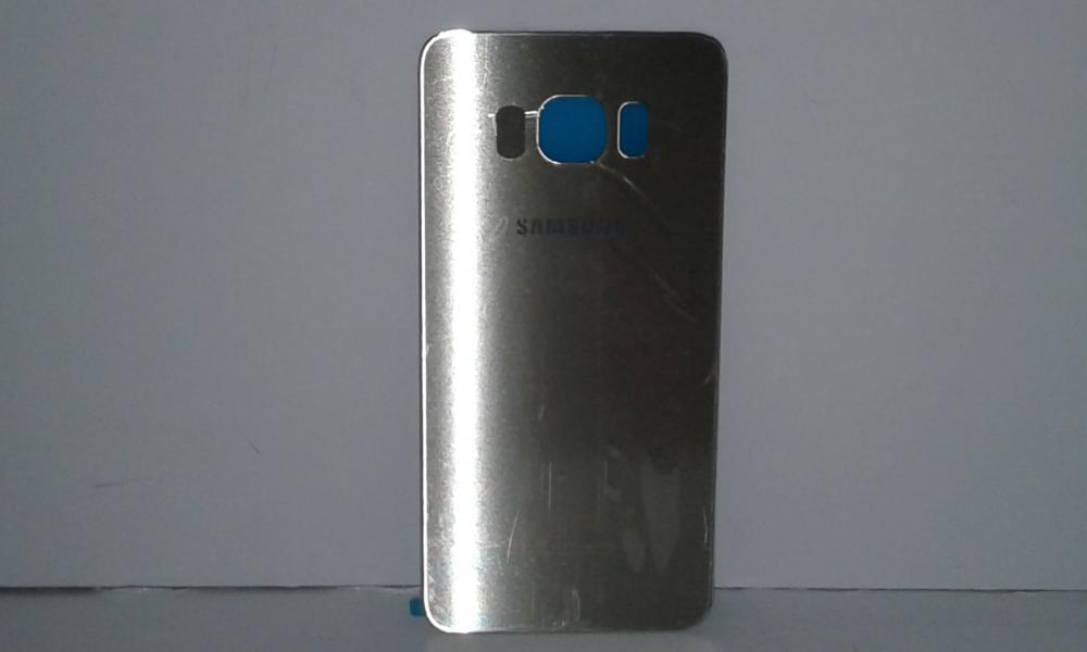 Tapa Samsung Galaxy S6 Edge Plus G928 - Dorada Sin Marco