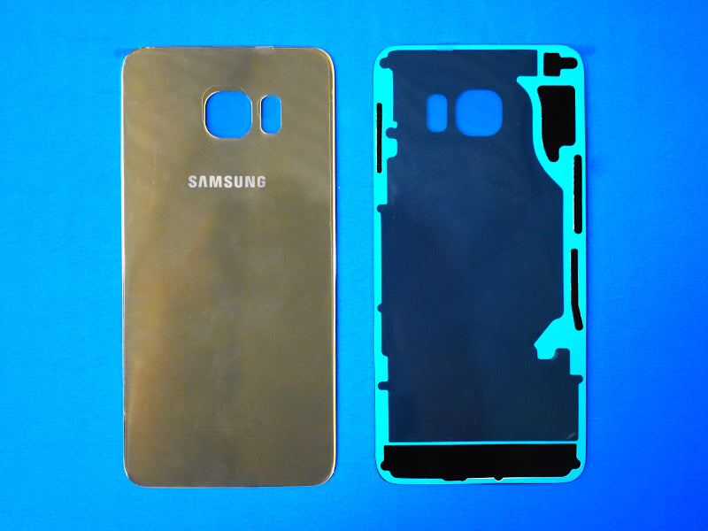 Tapa Samsung Galaxy S6 Edge Plus G928 - Dorada Sin Marco