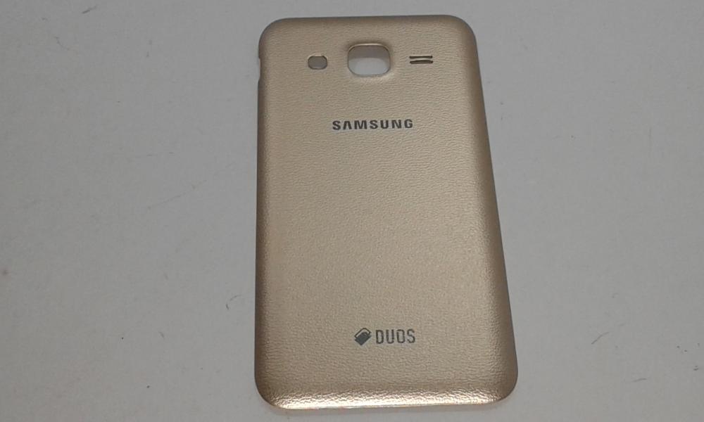 Tapa Samsung Galaxy J2 J200 - Dorada Sin Marco