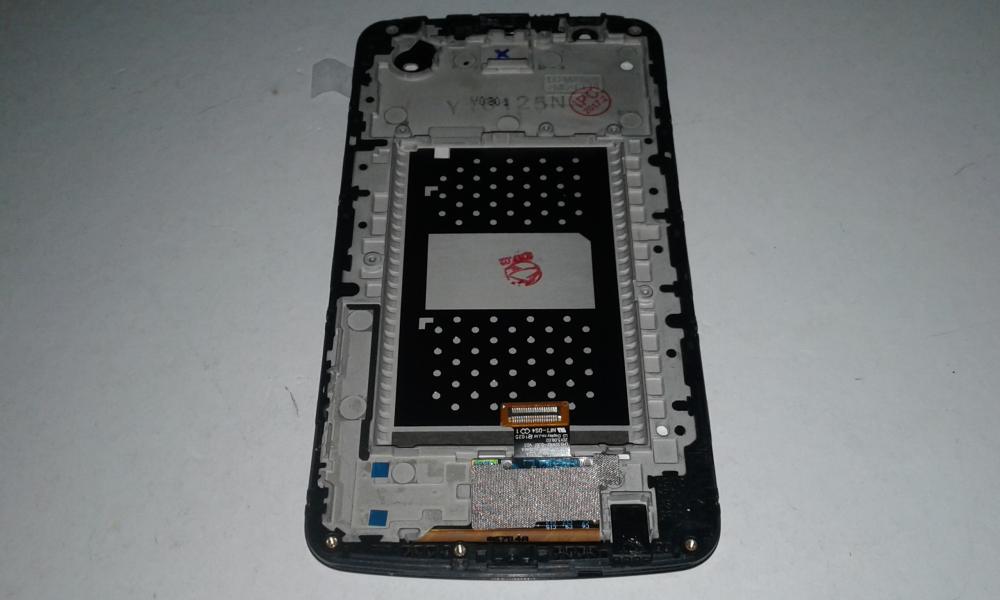 LCD Pantalla LG K10 K420 K430 Completa - Dorada con Marco
