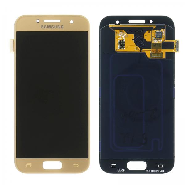 LCD Pantalla Samsung Galaxy A3 (2017) A320 Completa - Dorada Sin Marco