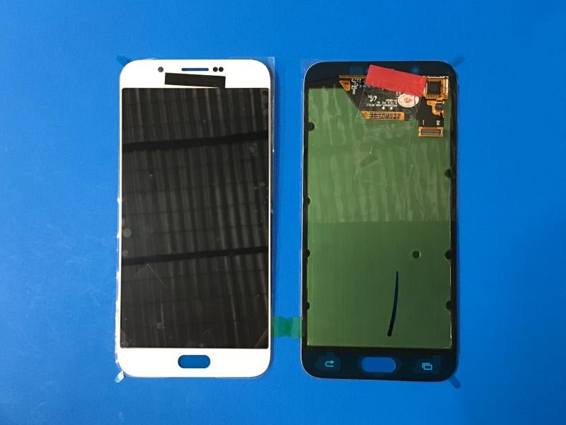LCD Pantalla Samsung Galaxy A8 Completa - Blanca Sin Marco