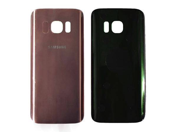 Tapa Samsung Galaxy S7 G930 G930FD G930w8 G930F - Rosada Metal Sin Marco