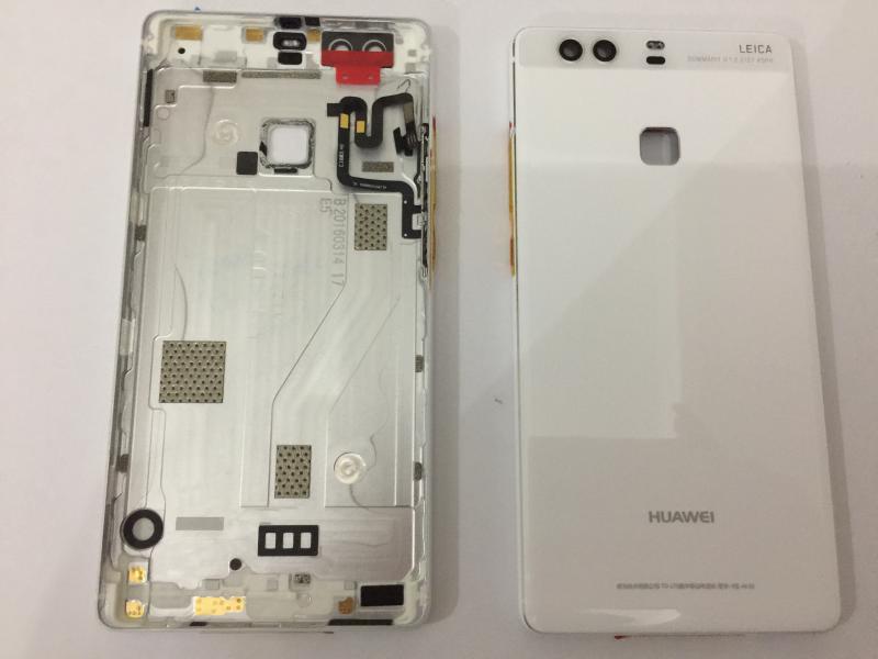 Tapa Huawei P9 Plus - Blanca con Marco