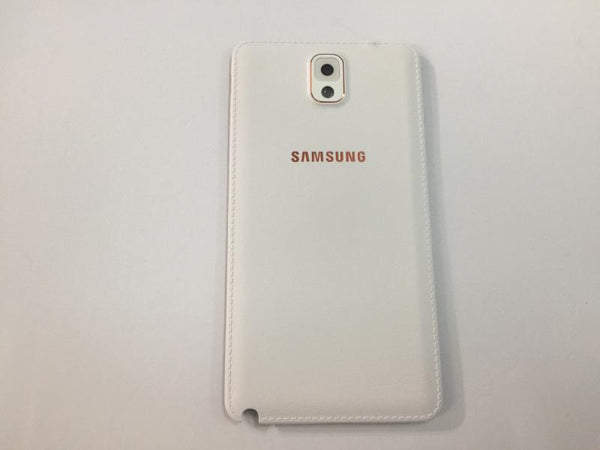 Tapa Samsung Galaxy Note 3 N9000 Original - Blanca /dorada con Marco