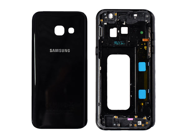 Tapa Samsung Galaxy A3 (2017) A320 - Negra con Marco