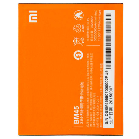 Bateria Xiaomi BM45 Redmi Note 2