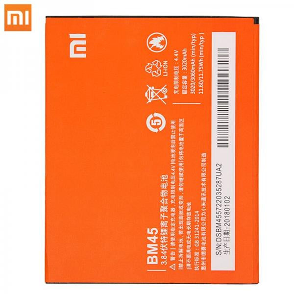 Bateria Xiaomi BM45 Redmi Note 2