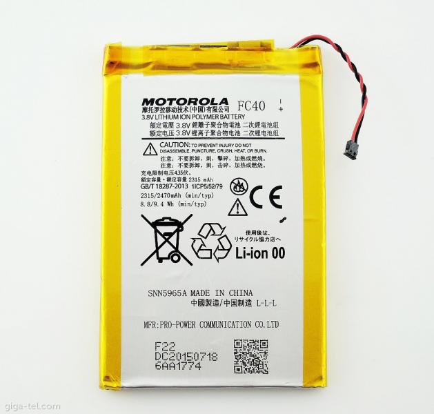 Bateria Motorola FC40 Moto G3 XT1548