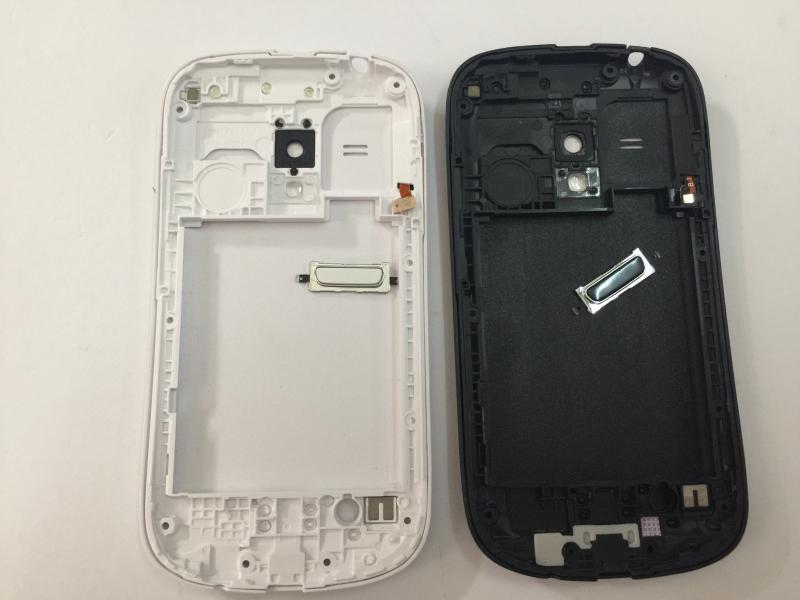 Tapa Samsung Galaxy S3 Mini I8190 - Blanca con Marco
