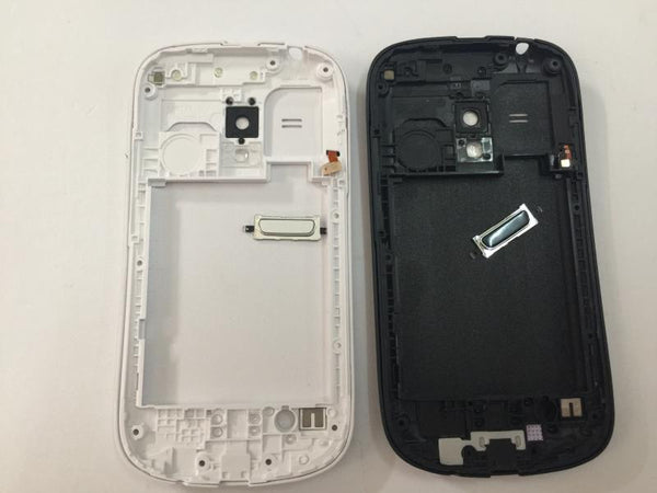 Tapa Samsung Galaxy S3 Mini I8190 - Blanca con Marco
