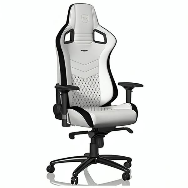 Silla Gaming Noblechairs Epic Cuero Sintético NBL-PU-WHT-001 - Blanco Imagen principal del producto