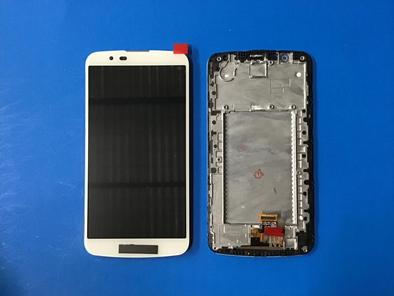 LCD Pantalla LG K10 K420 K430 Completa - Blanca con Marco
