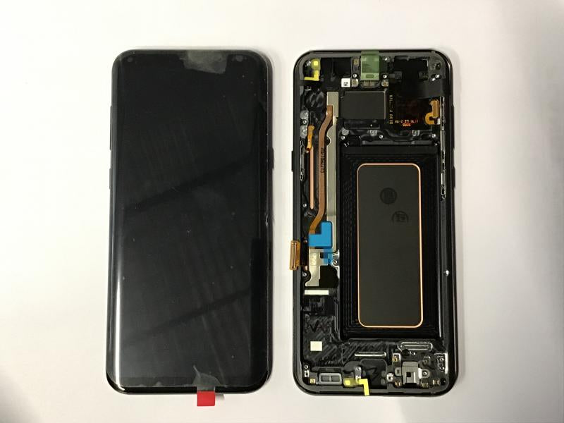 LCD Pantalla Samsung Galaxy S8 Plus G955 Completa - Negra con Marco