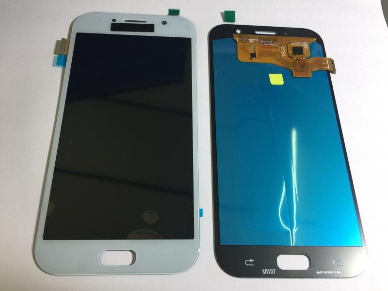 LCD Pantalla Samsung Galaxy A7 (2017) A720 Completa - Celeste Sin Marco