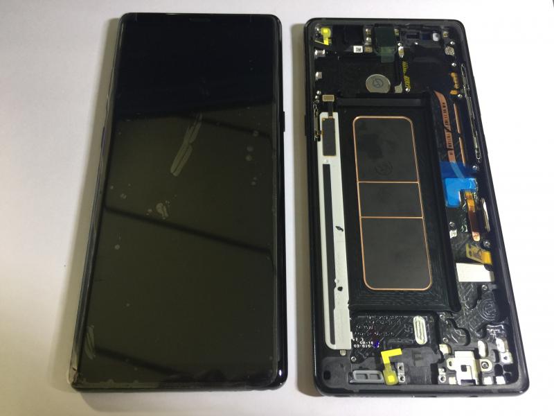 LCD Pantalla Samsung Galaxy Note 8 N950 Completa - Negra con Marco